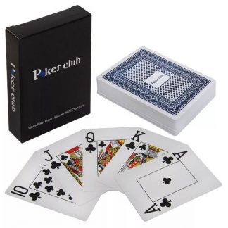 Пластиковые карты Poker Club синие