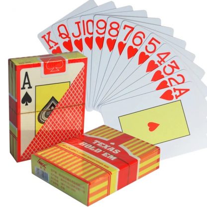 plastic cards for poker